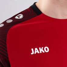 JAKO Sport T-shirt Performance (modern, breathable, quick-drying) red/black Men